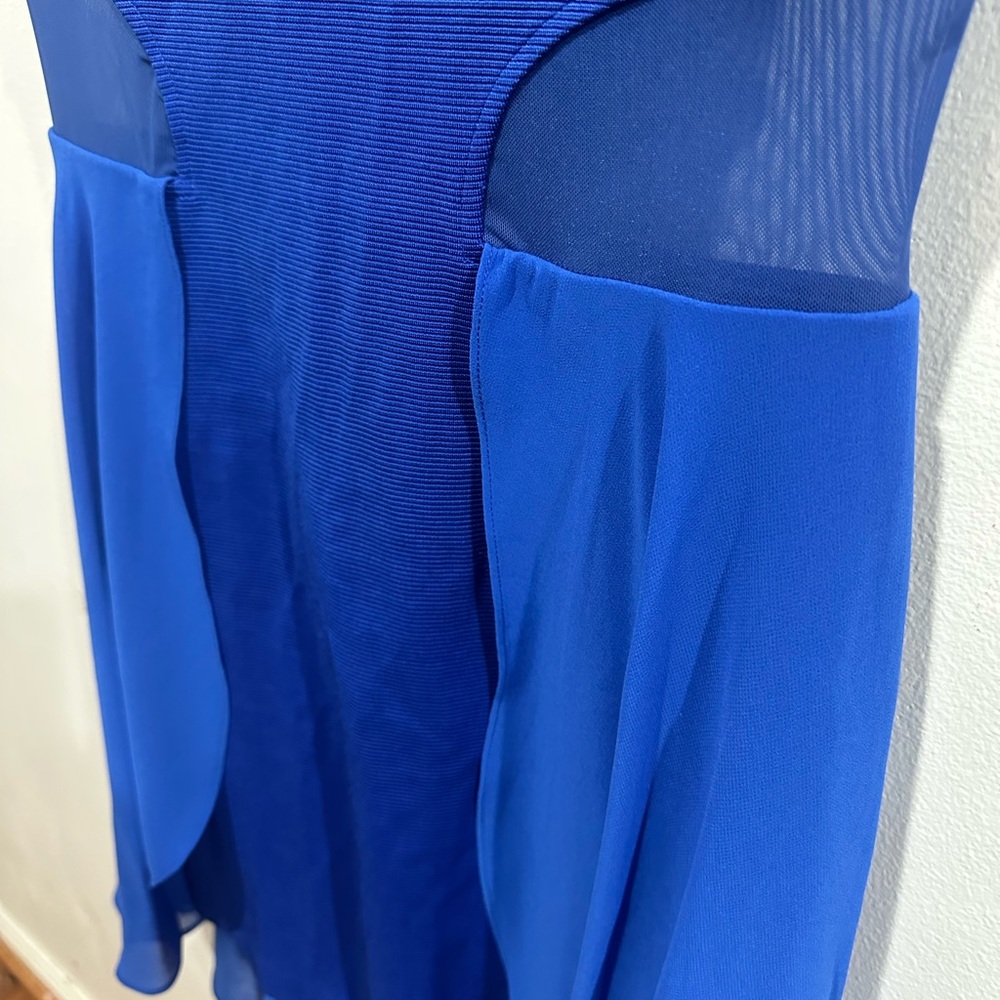 Bebe Royal Blue Ribbed Top - Picture 5 of 8